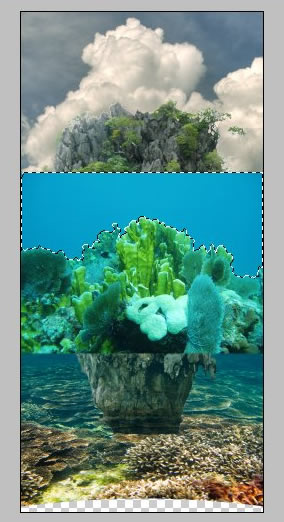 Message in a Bottle, bottle splashing in waves, Rough Water Surface, copy space, james bond island, close up of water wave, bubbles, tropic landscape, sea, ocean corals, seascape photomanipulation.